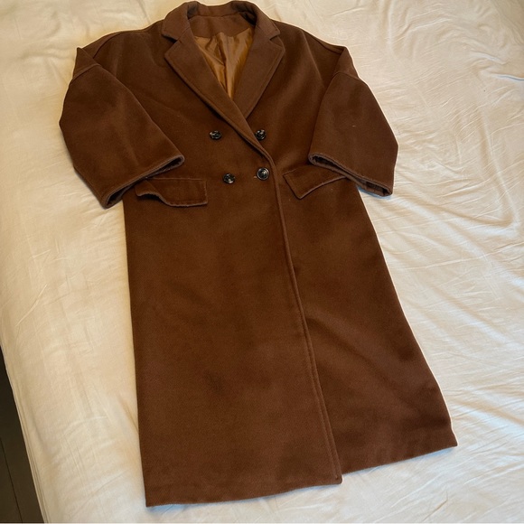 Tabaco/Dark Brown winter Coat - Picture 2 of 10
